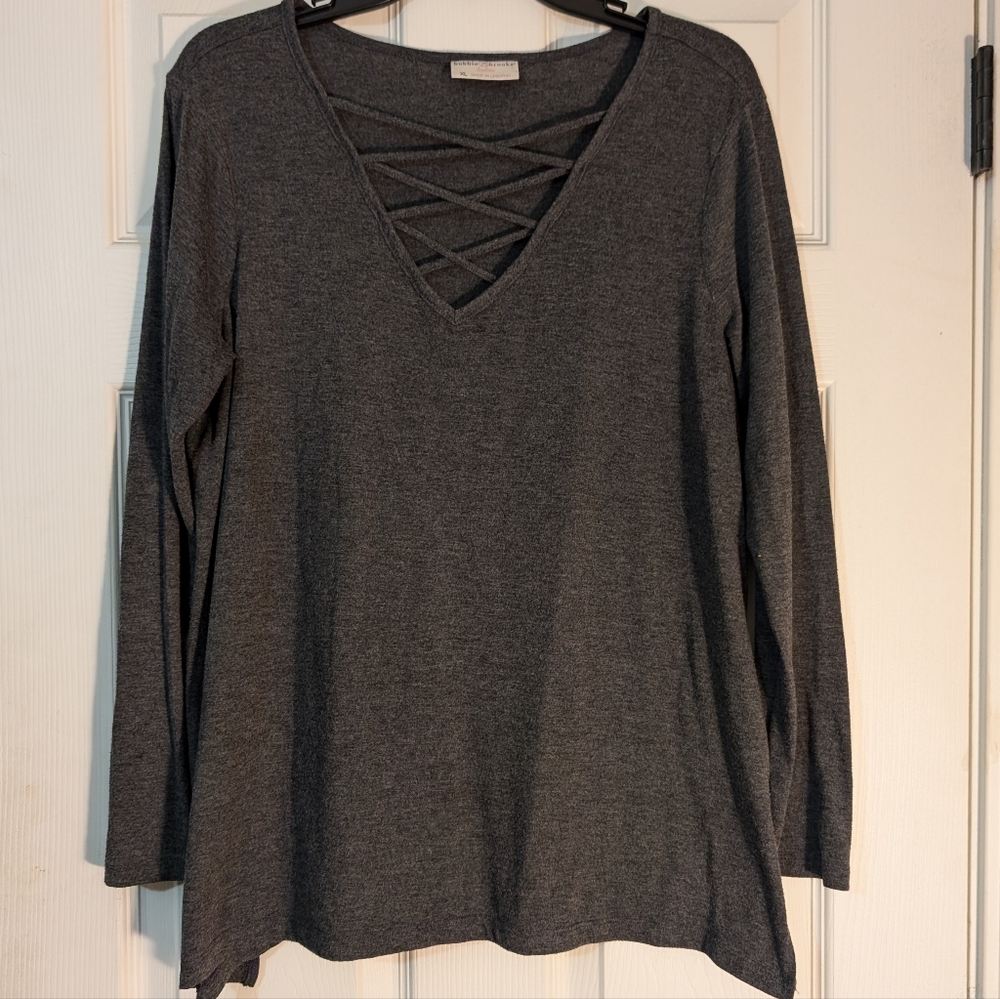 Bobbie Brooks Ladies Long Sleeve Shirt Size XL